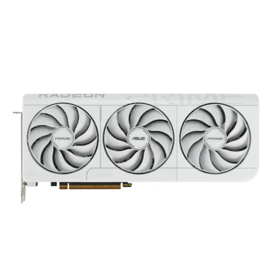 ვიდეო დაფა ASUS Graphic Card Radeon RX 9070 XT 16GB GDDR6 OC PRIME-RX9070XT-O16G-WHITE - Primestore.ge