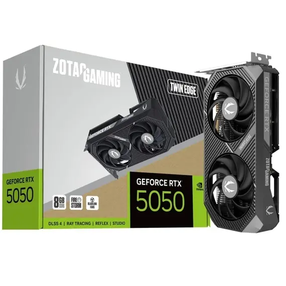 ვიდეო დაფა ZOTAC Graphic Adapter GeForce RTX 5050 8GB GDDR6 Twin Edge - Primestore.ge