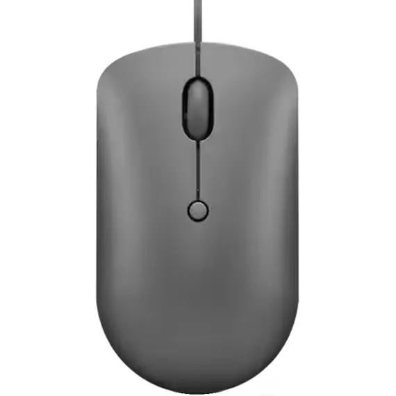მაუსი Lenovo 540 USB-C Wired Compact Mouse  (Storm Grey) - Primestore.ge