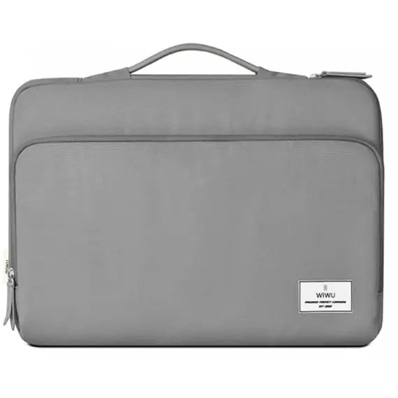 ნოუთბუქის ჩანთა WiWU 14'' Ora Laptop Sleeve Grey  - Primestore.ge