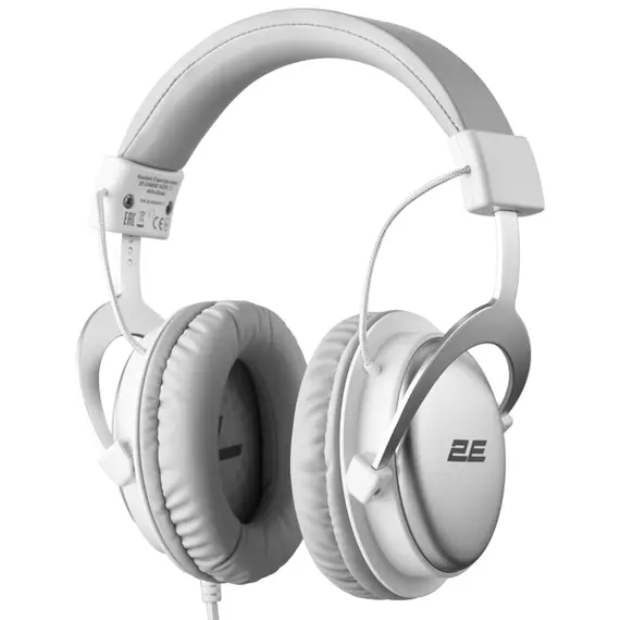 ყურსასმენი 2E GAMING Headset HG355, 7.1, mini-jack/dual 3.5мм/USB-A, 1.5/1.5/0.2m, white , 2 image - Primestore.ge