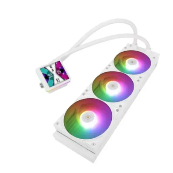 ქულერი THERMALRIGHT Grand Vision 360 ARGB WHITE CPU Universal Cooler , 3 image - Primestore.ge