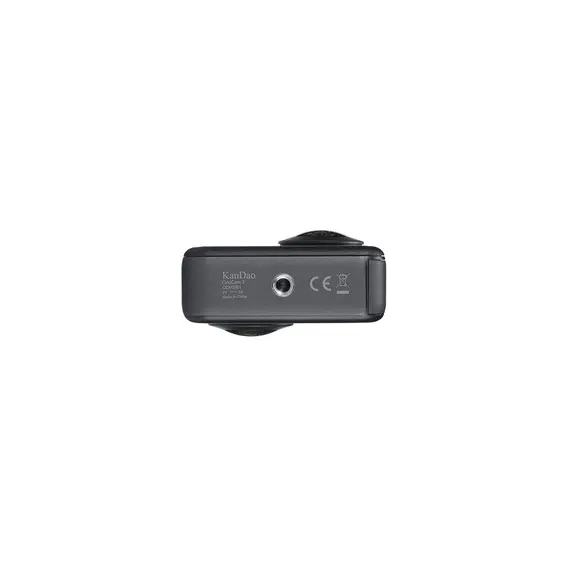 ექშენ კამერა KanDao Q23G-02 QooCam 3, 62MP, 360 Action Camera Travel Combo, Black - Primestore.ge