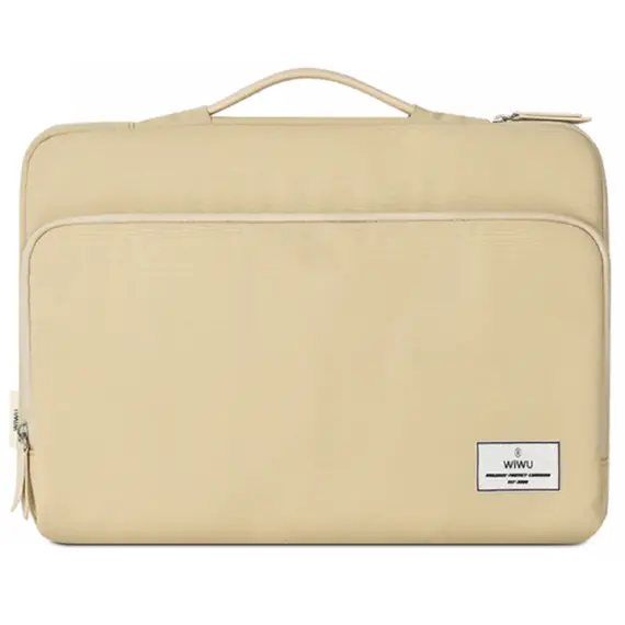 ნოუთბუქის ჩანთა WiWU 14'' Ora Laptop Sleeve Ivory  - Primestore.ge