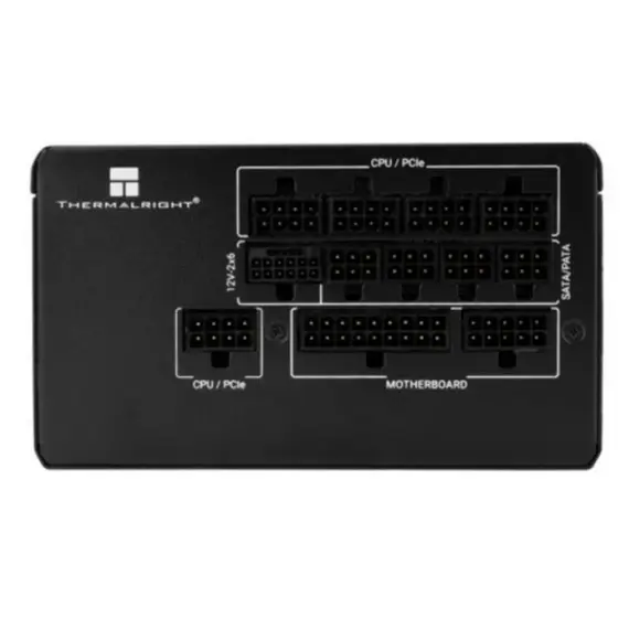 კვების ბლოკი THERMALRIGHT TR-SP1000 1000W 80 PLUS PLATINUM ATX 3.1 Full-Modular - Primestore.ge