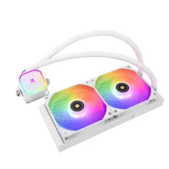 ქულერი THERMALRIGHT Frozen Prism 240 WHITE ARGB CPU Universal Cooler , 2 image - Primestore.ge