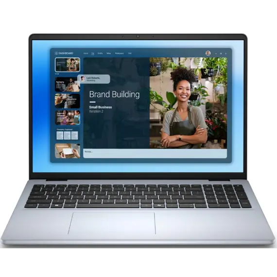 ნოუთბუქი Dell 16 DC16250/Core 5-120U/16GB/1TB SSD/Intel Graphics/FgrPr/WLAN + BT/16" FHD+/Backlit Kb/Ice Blue/3 Cell/65W/Ubuntu/3Ywr - Primestore.ge