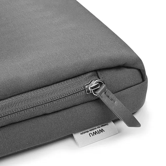 ნოუთბუქის ჩანთა WiWU 14'' Ora Laptop Sleeve Grey , 4 image - Primestore.ge