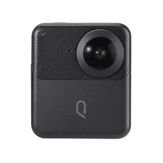 ექშენ კამერა KanDao Q23G-02 QooCam 3, 62MP, 360 Action Camera Travel Combo, Black - Primestore.ge