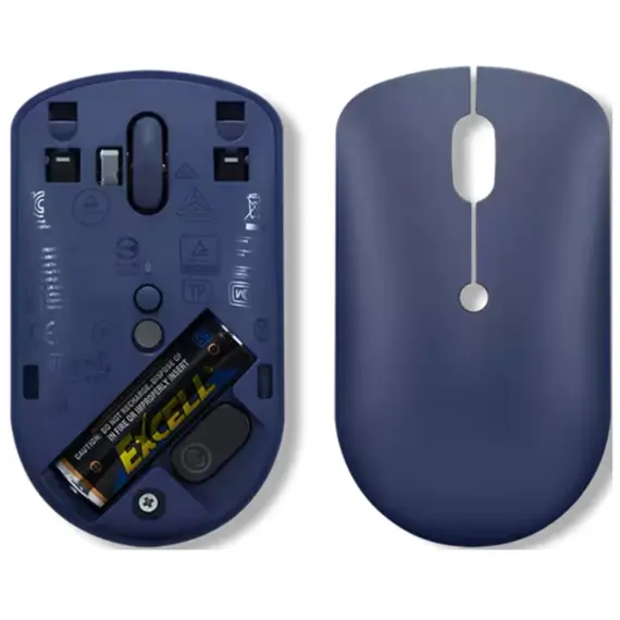 მაუსი Lenovo 400 USB-C Wireless Compact Mouse Blue - Primestore.ge