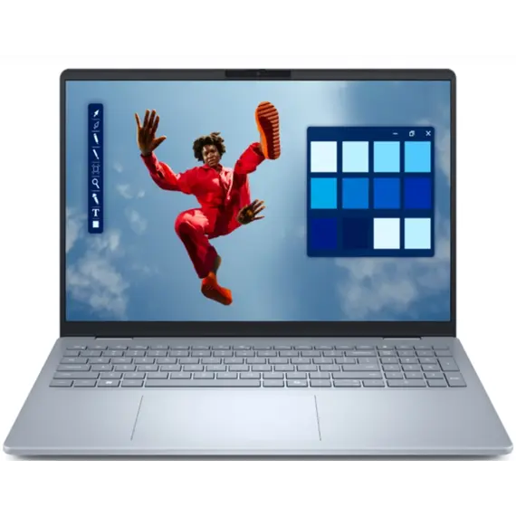 ნოუთბუქი Dell 16 Plus DB16250/Ultra 7 256V/16GB/512GB SSD/16.0" QHD+ 2.5K WVA IPS 120 NT/Arc/FgrPr/WLAN + BT/Backlit Kb/4 Cell/W11Pro/3Ywr - Primestore.ge
