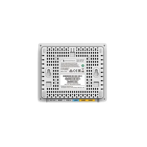დაშვების წერტილი Grandstream GWN7604, Indoor AX3000 Wi-Fi 6 Access Point, 2x2:2 2.4G, 3x3:2 5G, 1x GbE PoE, 2x GbE with PSE, 1x GbE, up to 100m coverage - Primestore.ge