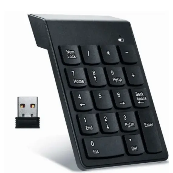 კლავიატურა Gembird KPD-W-02 Wireless numeric keypad , 2 image - Primestore.ge