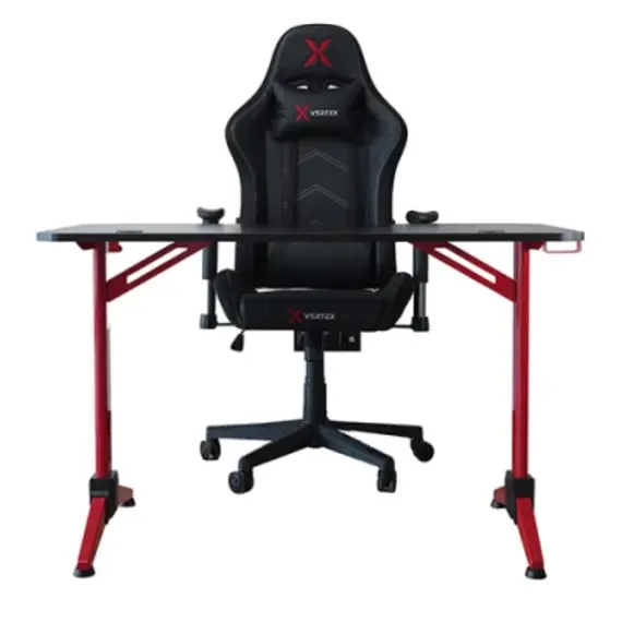 სათამაშო სავარძელი Vertex Ilidan Gaming Chair RGB Black PU , 5 image - Primestore.ge
