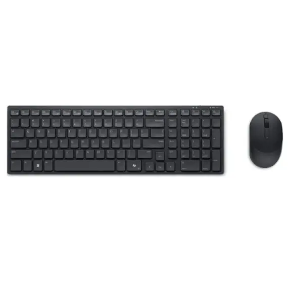 კლავიატურა და მაუსი Dell Pro Compact Silent Keyboard and Mouse - KM555 - Russian (QWERTY) - Primestore.ge