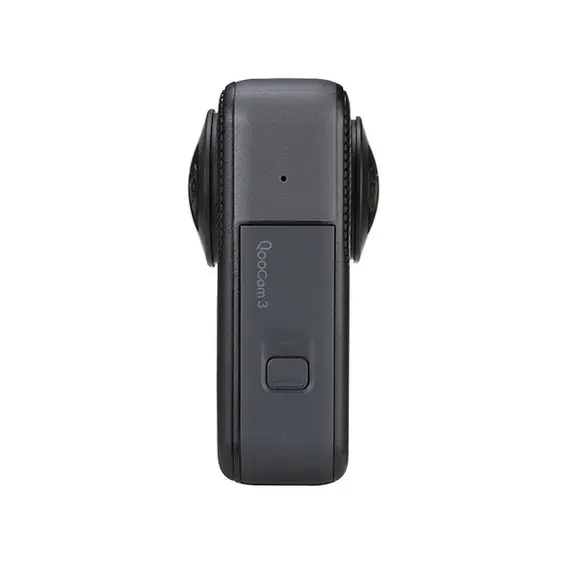 ექშენ კამერა KanDao Q23G-02 QooCam 3, 62MP, 360 Action Camera Travel Combo, Black - Primestore.ge