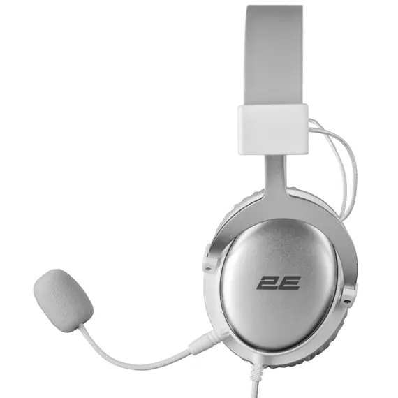 ყურსასმენი 2E GAMING Headset HG355, 7.1, mini-jack/dual 3.5мм/USB-A, 1.5/1.5/0.2m, white , 4 image - Primestore.ge