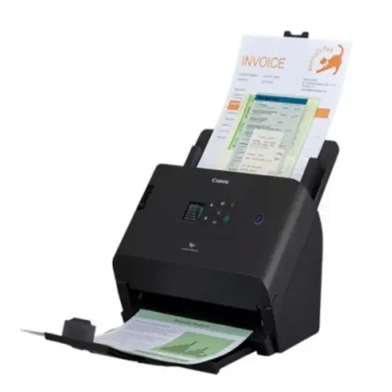სკანერი Canon imageFORMULA DR-S250N /Front / Back / Duplex /  50ppm / 600dpi/ From 6,000 to 9,000 scans/day / RJ45 - Primestore.ge