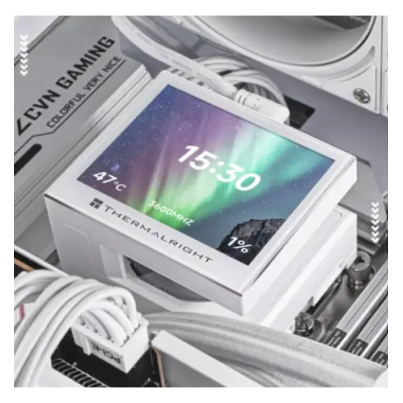 ქულერი THERMALRIGHT Stream Vision 360 WHITE CPU Universal Cooler - Primestore.ge