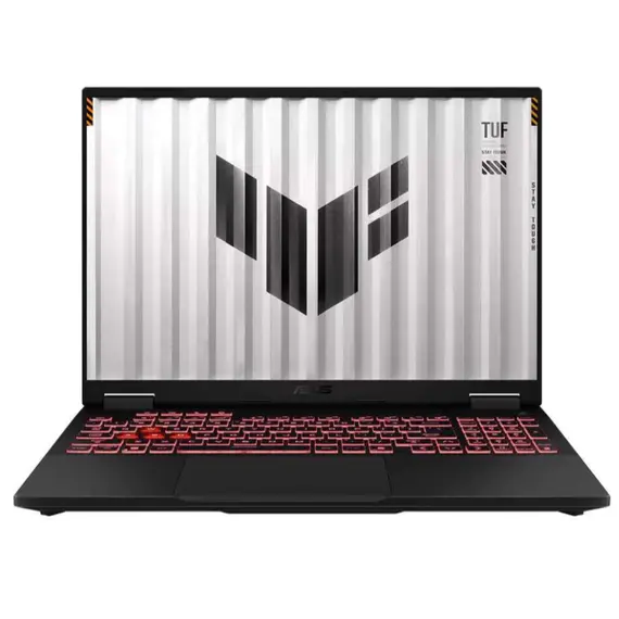 ნოუთბუქი Asustek TUF A16  16'' FHD+ 165Hz  Ryzen  9 8940HX 32GB 1TB SSD RTX  5070 8GB Jaeger Gray - Primestore.ge