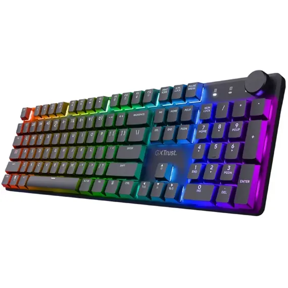კლავიატურა Trust GXT868 TORIX WRLS MECHANICAL KEYBOARD US - Primestore.ge