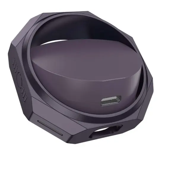 ყურსასმენი Hoco EW70 Glory true wireless BT headset black purple - Primestore.ge