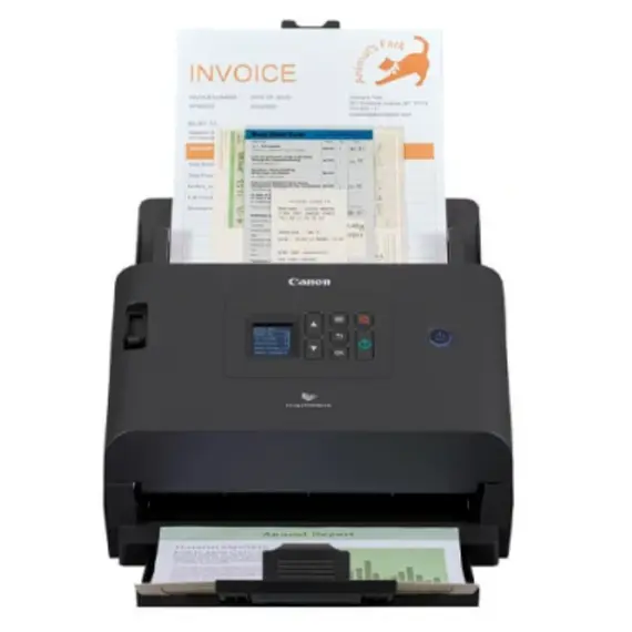 სკანერი Canon imageFORMULA DR-S250N /Front / Back / Duplex /  50ppm / 600dpi/ From 6,000 to 9,000 scans/day / RJ45 - Primestore.ge