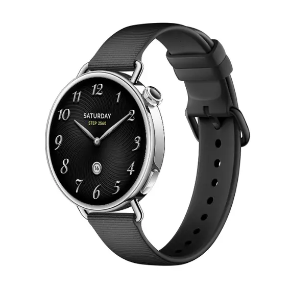 სმარტ საათი Xiaomi Watch S4 41mm (Fluororubber) Strap (Black) (M2502W1) - Primestore.ge