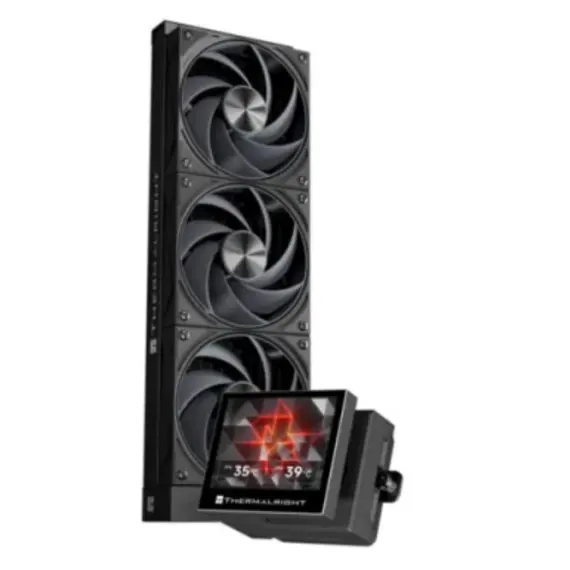 ქულერი THERMALRIGHT Stream Vision 360 BLACK CPU Universal Cooler - Primestore.ge
