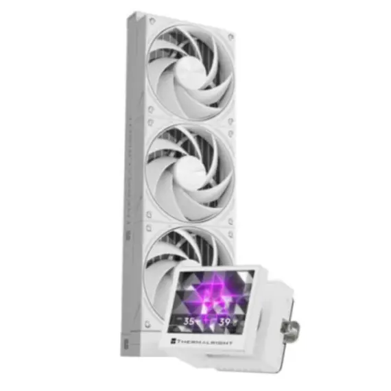 ქულერი THERMALRIGHT Stream Vision 360 WHITE CPU Universal Cooler - Primestore.ge