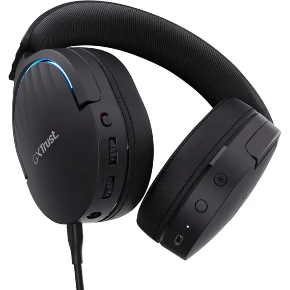 ყურსასმენი Trust GXT491 FAYZO WIRELESS HEADSET BLK - Primestore.ge