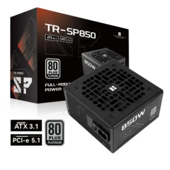 კვების ბლოკი THERMALRIGHT TR-SP850 850W 80 PLUS PLATINUM ATX 3.1 Full-Modular - Primestore.ge