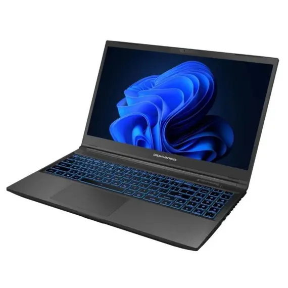 ნოუთბუქი Dream Machines Notebook RG4050-15 15.6FHD IPS, Intel i7-13620H, 16GB, F1TB, NVD4050-6, DOS, black - Primestore.ge