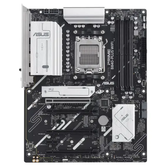 დედა დაფა ASUS Motherboard PRIME B840-PLUS WIFI sAM5 B840 4xDDR5 M.2 HDMI DP WiFi BT ATX - Primestore.ge