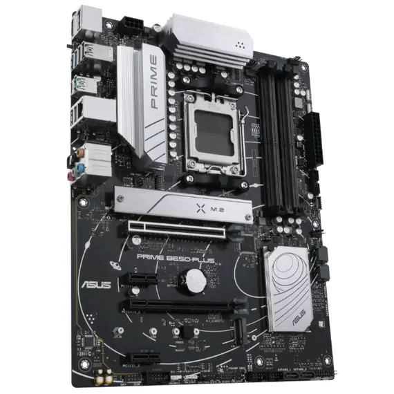 დედა დაფა ASUS Motherboard PRIME B650-PLUS sAM5 B650 4xDDR5 M.2 HDMI DP ATX - Primestore.ge