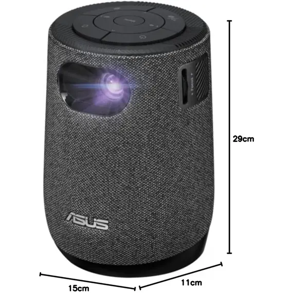 პროექტორი Asus Projector portable ZenBeam LATTE L1 HD, 300 lm, LED, 1.2, WiFi, BT, Aptoide - Primestore.ge