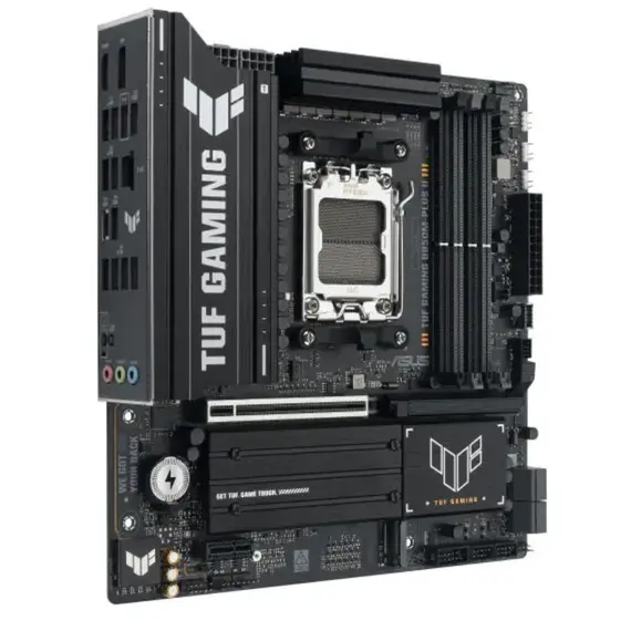 დედა დაფა ASUS Motherboard TUF GAMING B850M-PLUS II sAM5 B850 4xDDR5 M.2 HDMI DP mATX - Primestore.ge