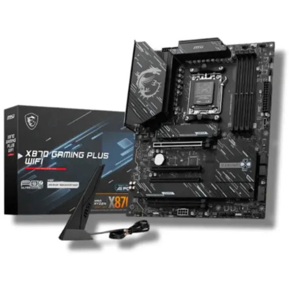 დედა დაფა ASUS Motherboard TUF GAMING B850M-PLUS II sAM5 B850 4xDDR5 M.2 HDMI DP mATX - Primestore.ge