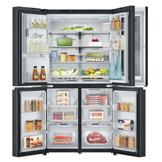 მაცივარი LG GR-X24FFCAB.AEVQMER Side-by-Side 179.2x91.4x73.3 427 LT NF Inverter Dispenser InstaView Door-in-Door Gray - Primestore.ge