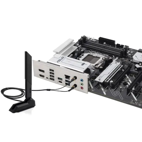 დედა დაფა ASUS Motherboard PRIME B840-PLUS WIFI sAM5 B840 4xDDR5 M.2 HDMI DP WiFi BT ATX - Primestore.ge
