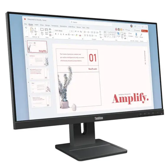 მონიტორი Lenovo ThinkVision E24-40 23.8 IPS 1920x1080 250 cd/m² 4ms 100Hz - Primestore.ge