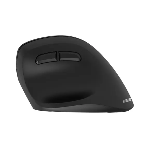 მაუსი 2E Mouse MF325 Silent, WL/BT, vertical, black - Primestore.ge