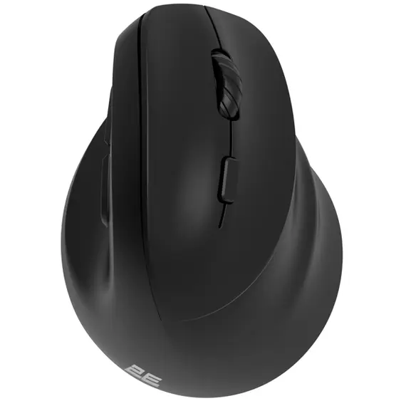 მაუსი 2E Mouse MF325 Silent, WL/BT, vertical, black - Primestore.ge