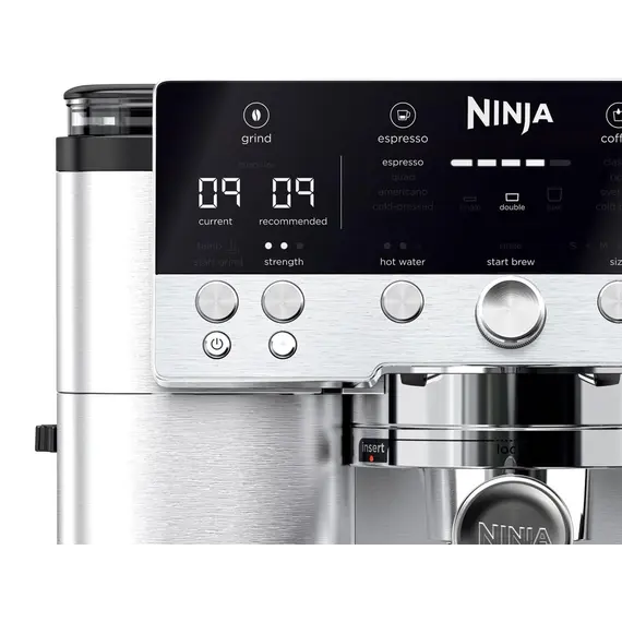 ყავის აპარატი Ninja Coffee Machine 3‑in‑1 espresso + filter coffee + cold brew Home Barista - Primestore.ge