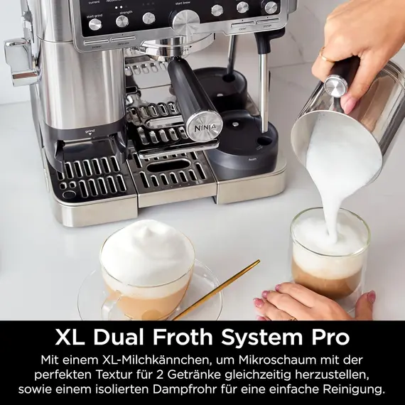 ყავის აპარატი Ninja Coffee Machine 3‑in‑1 espresso + filter coffee + cold brew automative - Primestore.ge