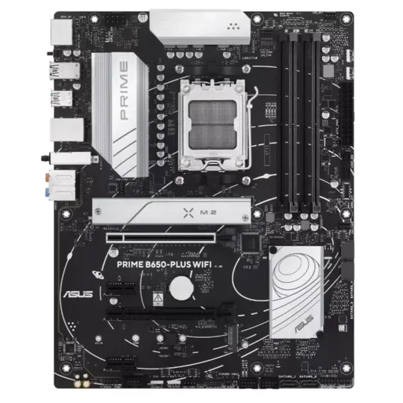 დედა დაფა ASUS Motherboard PRIME B650-PLUS WIFI sAM5 B650 4xDDR5 M.2 HDMI DP WiFi BT ATX - Primestore.ge