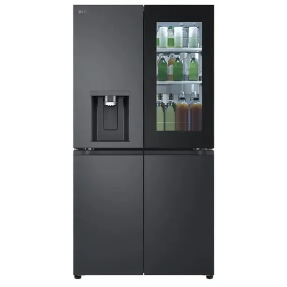 მაცივარი LG GR-X24FFCAB.AEVQMER Side-by-Side 179.2x91.4x73.3 427 LT NF Inverter Dispenser InstaView Door-in-Door Gray - Primestore.ge
