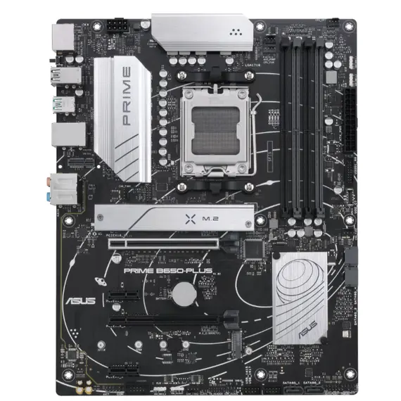დედა დაფა ASUS Motherboard PRIME B650-PLUS sAM5 B650 4xDDR5 M.2 HDMI DP ATX - Primestore.ge