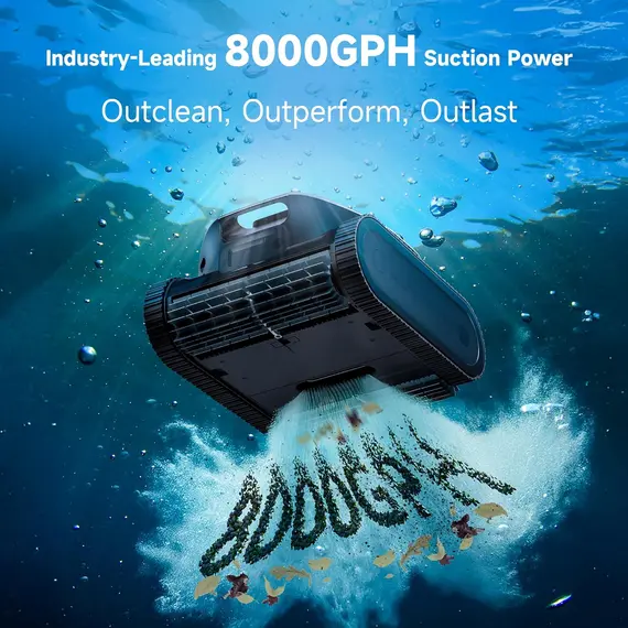 აუზის საწმენდი რობოტი Dreame Robotic Pool Cleaner Z1 Pro (PIXZ4110) - Primestore.ge