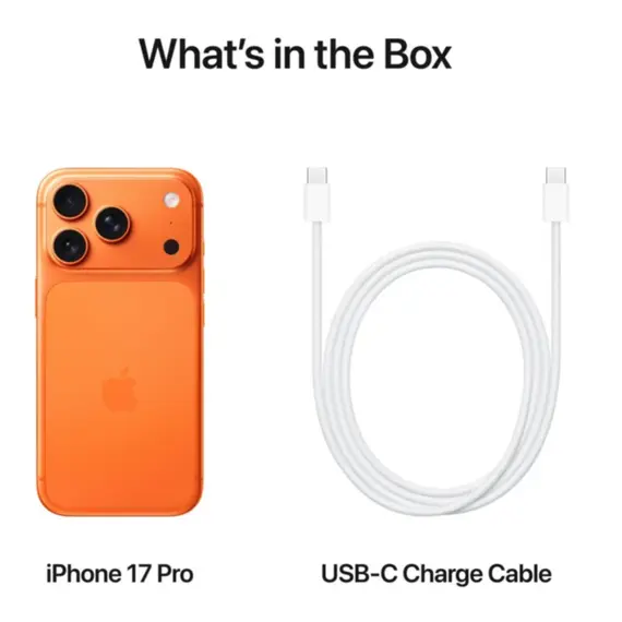 მობილური ტელეფონი Apple iPhone 17 Pro 512GB Cosmic Orange E-sim/TP - Primestore.ge
